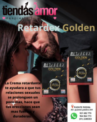 Retardex GOLDEN Eyaculación Precoz